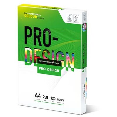 Másolópapír, digitális, A4, 120 g, PRO-DESIGN, (250 lap)