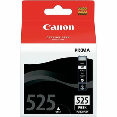 PGI-525B Tintapatron Pixma iP4850, MG5150, 5250 nyomtatókhoz, CANON fekete, 323 oldal