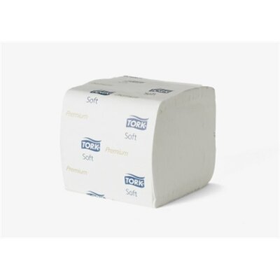 Toalettpapír, T3 rendszer, 2 rétegű, 252 lap, TORK "Premium soft", fehér, (30 csom)