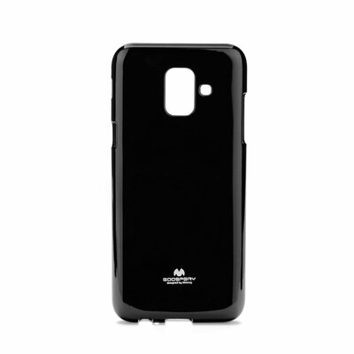 Mercury Jelly Case minőségi szilikon hátlapvédő telefontok - Samsung Galaxy A6, Fekete