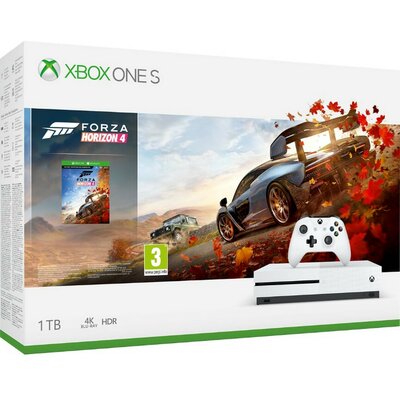 Xbox One S 1TB + Forza Horizon 4 + 1 hó Gamepass + 14 nap LIVE (XBOX ONE)
