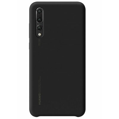 Huawei P20 Pro szilikon hátlap, Fekete