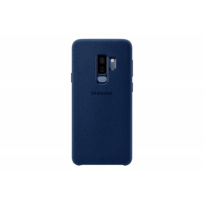 Samsung Galaxy S9 Alcantara bőr hátlap, Kék