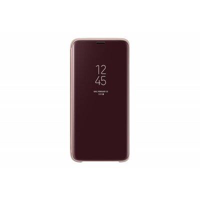 Samsung Galaxy S9 clear view cover gyári telefontok, Arany