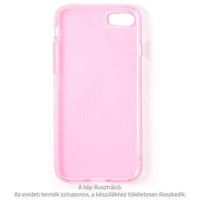 iPhone 8+ Plus vékony TPU szilikon hátlap, rózsaszín