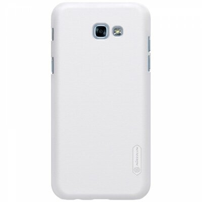Nillkin Super Frosted műanyag hátlapvédő telefontok, gumírozott, érdes felület - hátlapvédő telefontok - Samsung Galaxy A520, Fehér