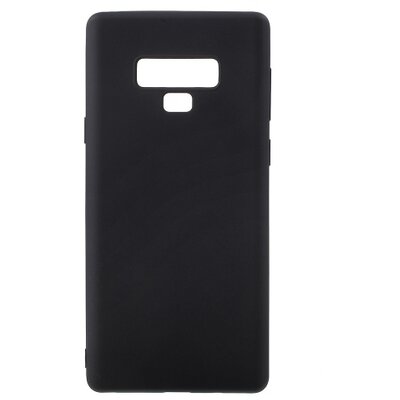 Hátlapvédő telefontok gumi / szilikon (matt) Fekete [Samsung Galaxy Note 9 (SM-N960F)]