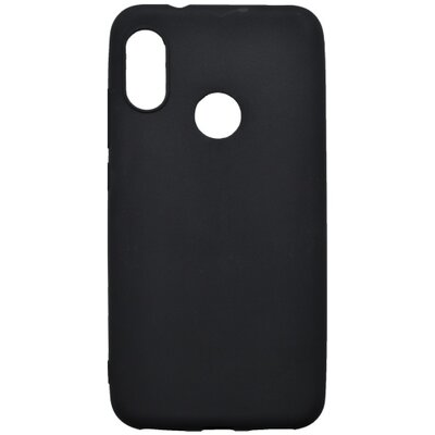 Matt hátlapvédő telefontok - Xiaomi Mi A2 Lite fekete