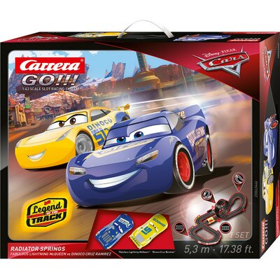 Carrera Go!!! Disney Cars - Radiator Springs (5,3m) (RC autó)