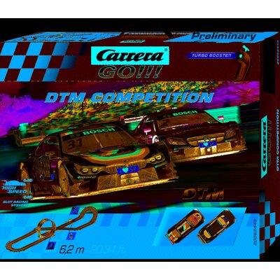 Carrera Go!!! DTM Competition (6,2m) (RC autó)