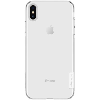 Nillkin Nature szilikon hátlapvédő telefontok (0.6 mm, ultravékony) Átlátszó [Apple iPhone XS Max 6.5]