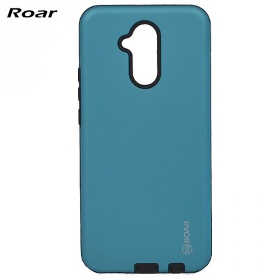 Roar Rico Armor hátlapvédő telefontok gumi / szilikon (közepesen ütésálló, műanyag hátlap, matt) VilágosKék [Huawei Mate 20 Lite]