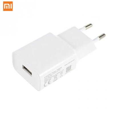 Xiaomi MDY-08-DF hálózati töltő USB aljzat (5V / 2A, gyorstöltés támogatás, kábel nélkül), fehér