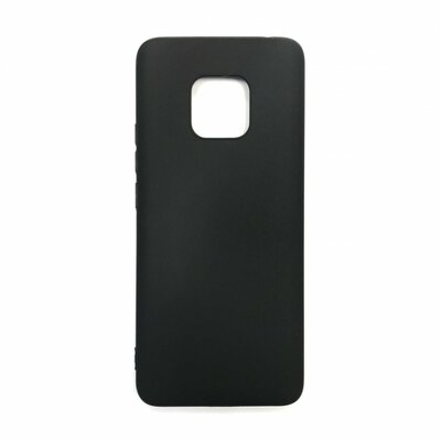 Huawei Mate 20 Pro vékony szilikon hátlapvédő telefontok - Fekete