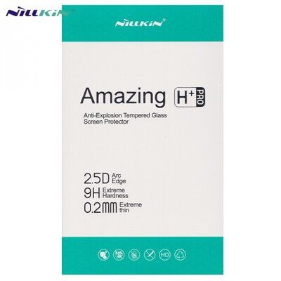 NILLKIN H+ PRO Kijelzővédő üvegfólia (2.5D lekerekített szél, karcálló, 0.2mm, 9H) ÁTLÁTSZÓ [Huawei Honor 8X]
