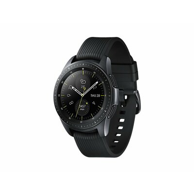 SAMSUNG Galaxy Watch okosóra (szilikon csuklópánt, 42mm), fekete