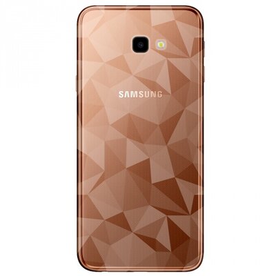 Hátlapvédő telefontok gumi / szilikon (3D, gyémánt minta) Szürke [Samsung Galaxy J4+ Plus (J415F)]