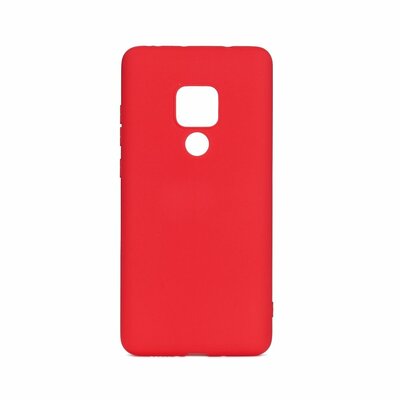Forcell Soft szilikon minőségi hátlapvédő telefontok - Huawei Mate 20, Piros