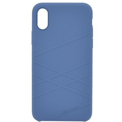 Nillkin Flex hátlapvédő telefontok gumi / szilikon (gumírozott, csíkos) Kék [Apple iPhone X 5.8, Apple iPhone XS 5.8]