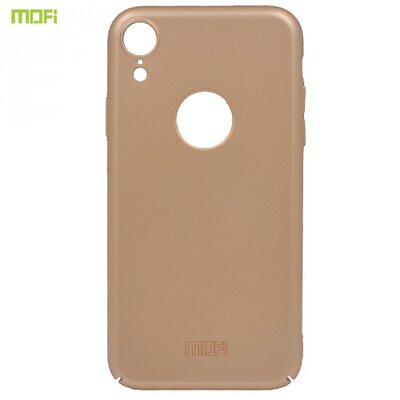 MOFI műanyag hátlapvédő telefontok (ultravékony, logo kivágás) Arany [Apple iPhone XR 6.1]