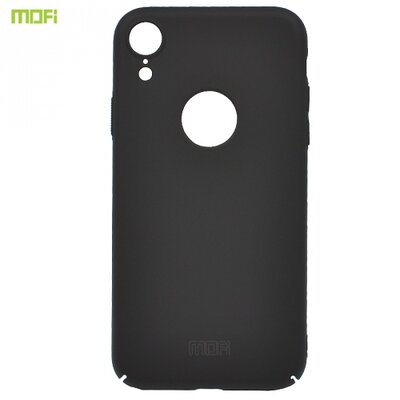 MOFI műanyag hátlapvédő telefontok (ultravékony, logo kivágás) Fekete [Apple iPhone XR 6.1]