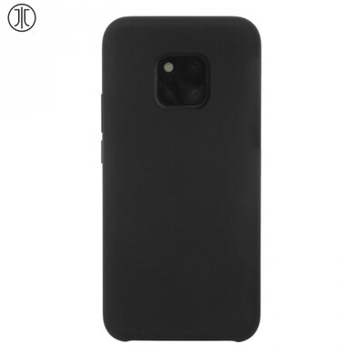 JT BERLIN hátlapvédő telefontok gumi / szilikon (matt) fekete [Huawei Mate 20 Pro]