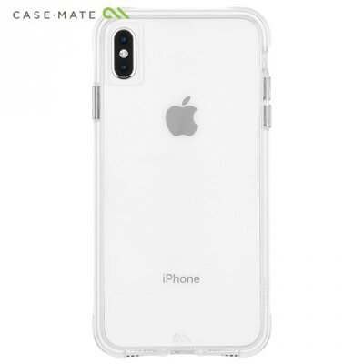 Case-mate CM037840 CASE-MATE TOUGH műanyag hátlapvédő telefontok (gumi / szilikon belső, közepesen ütésálló) Átlátszó [Apple iPhone XS Max 6.5]