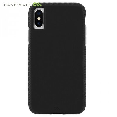 Case-mate CM038222 CASE-MATE TOUGH GRIP műanyag hátlapvédő telefontok (gumi / szilikon belső, ütésálló, csúszásgátló keret) Fekete [Apple iPhone XS Max 6.5]