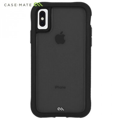 Case-mate CM037706 CASE-MATE PROTECTION TRANSLUCENT műanyag hátlapvédő telefontok (gumi / szilikon keret, közepesen ütésálló) Fekete [Apple iPhone X 5.8, Apple iPhone XS 5.8]