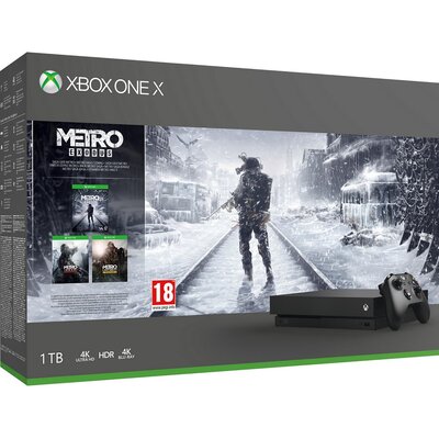 Xbox One X 1TB + Metro: Exodus + Metro: 2033 Redux + Metro: Last Light Redux (XBOX ONE)
