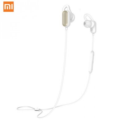 Xiaomi YOUTH (YDLYEJ03LM) bluetooth fülhallgató SZTEREO (v4.1, nyakba akasztható, IPX4 cseppálló, 5 pár fülgumi, SPORT), fehér