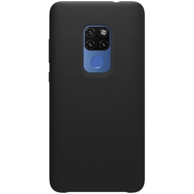 Nillkin Flex Pure hátlapvédő telefontok gumi / szilikon (gumírozott) Fekete [Huawei Mate 20]
