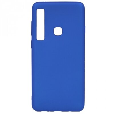 Hátlapvédő telefontok gumi / szilikon (matt) Kék [Samsung Galaxy A9 (2018) SM-A920]