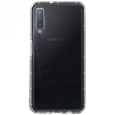 Hátlapvédő telefontok gumi / szilikon (légpárnás keret) Átlátszó [Samsung Galaxy A7 (2018) SM-A750F]