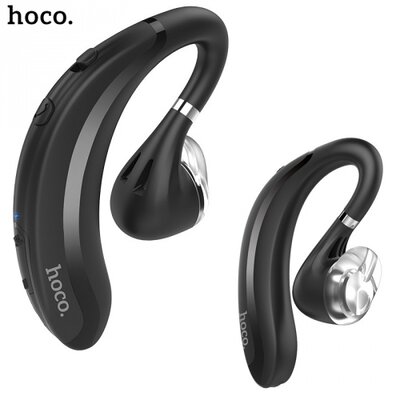 Hoco E35 COOL MONN BLUETOOTH fülhallgató (v4.2, mikrofon, multipoint, hangerőszabályzó), fekete