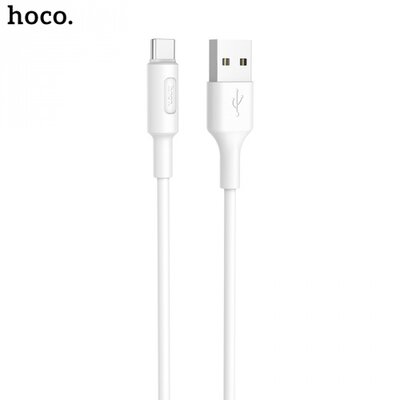 Hoco X25 adatátvitel adatkábel és töltő (USB Type-C, 1m), fehér