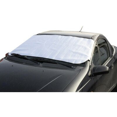 Szélvédő takaró fólia, autóüveg napfényvédő, 150 mm x 80 mm HP Autozubehör 18240