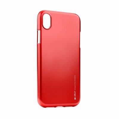 Mercury i-Jelly minőségi szilikon hátlapvédő telefontok - Apple iPhone XR - 6.1, Piros
