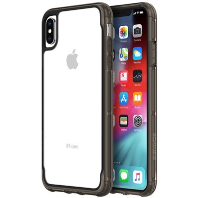 Griffin GIP-012-CBK Műanyag hátlapvédő telefontok SURVIVOR CLEAR (szilikon keret, átlátszó belső,1.2 méterig ütésálló) Fekete [Apple iPhone XS Max 6.5]