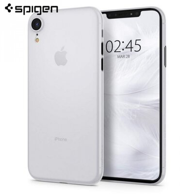 SPIGEN AIR SKIN műanyag hátlapvédő telefontok (ultravékony, 0.36 mm) Átlátszó [Apple iPhone XR 6.1]