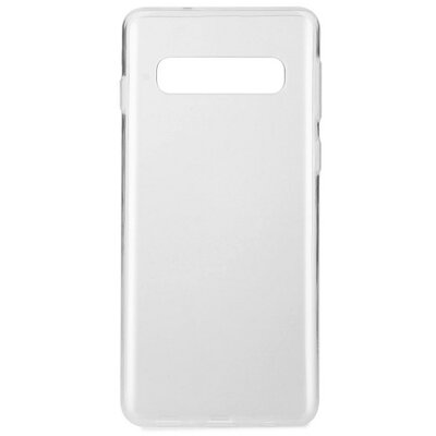 Hátlapvédő telefontok gumi / szilikon (ultravékony) Átlátszó [Samsung Galaxy S10+ Plus (SM-G975)]