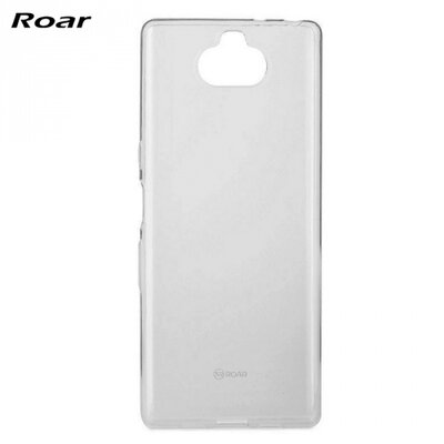 ROAR ALL DAY hátlapvédő telefontok gumi / szilikon (matt) Átlátszó [Sony Xperia XA3]