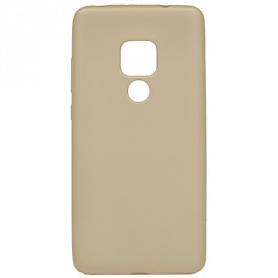 Hátlapvédő telefontok gumi / szilikon (matt) Arany [Huawei Mate 20]