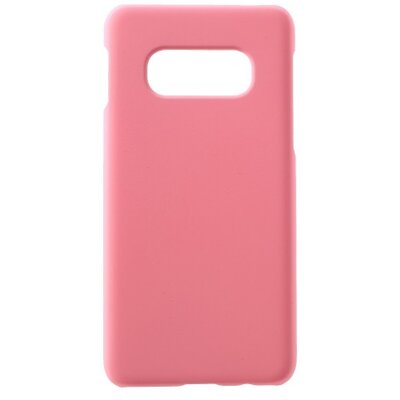 Műanyag hátlapvédő telefontok (gumírozott) Rózsaszín [Samsung Galaxy S10 Lite (SM-G970)]