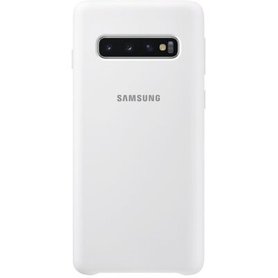 Samsung EF-PG970TWEGWW hátlapvédő telefontok gumi / szilikon Fehér [Samsung Galaxy S10e (SM-G970)]