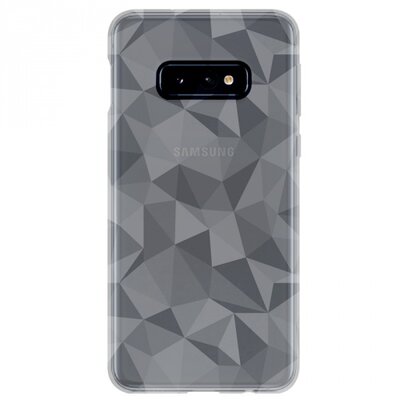 Hátlapvédő telefontok gumi / szilikon (3D, gyémánt minta) Átlátszó [Samsung Galaxy S10e (SM-G970)]