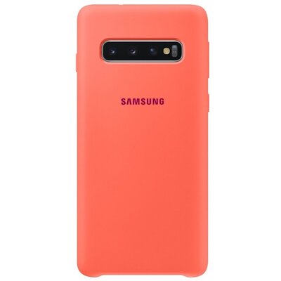Samsung EF-PG970THEGWW hátlapvédő telefontok gumi / szilikon Rózsaszín [Samsung Galaxy S10e (SM-G970)]