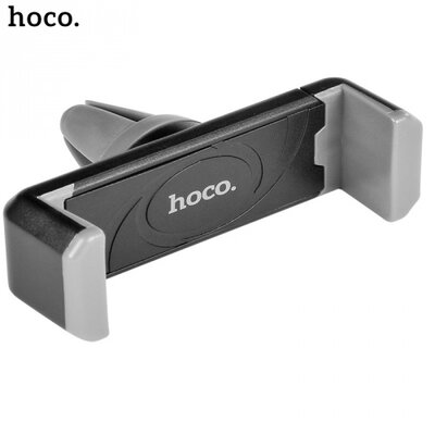 HOCO CPH01 autós telefontartó (szellőzőre, 360°-ban forgatható, 5.5" méret) FEKETE