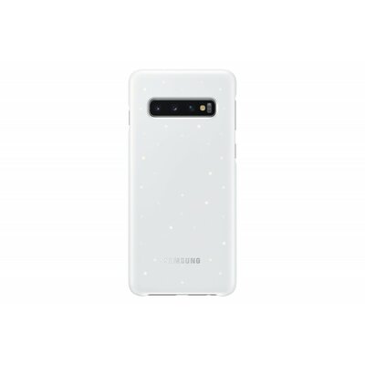 Samsung Galaxy S10 LED cover hátlapvédő gyári telefontok, Fehér