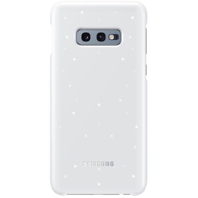 Samsung EF-KG970CWEGWW Műanyag hátlapvédő telefontok (ultravékony, hívás és üzenetjelző funkció, LED világítás) Fehér [Samsung Galaxy S10e (SM-G970)]